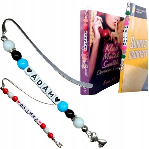 ZAKŁADKA IMIENNA DO KSIĄŻKI PERSONALIZOWANA NA PREZENT ZAKŁADKA IMIENNA DO KSIĄŻKI PERSONALIZOWANA NA PREZENT