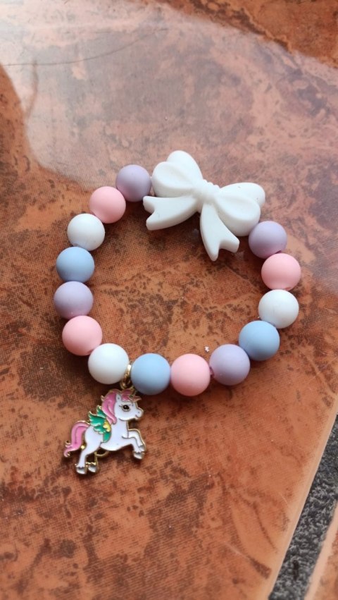 BRANSOLETKA IMIE DO SZKOŁY DZIEŃ KOBIET DZIEŃ DZIECKA PRZEDSZKOLAKA