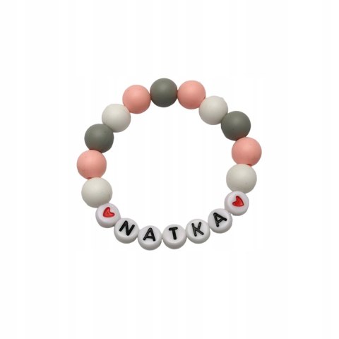 BRANSOLETKA IMIE NA PREZENT PRZEDSZKOLE DZIEŃ KOBIET