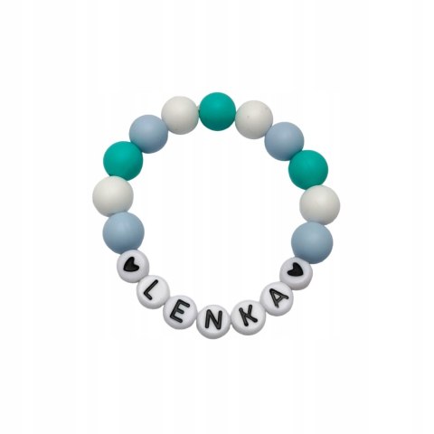 Bransoletka z imieniem DZIEŃ DZIECKA do szkoły na prezent