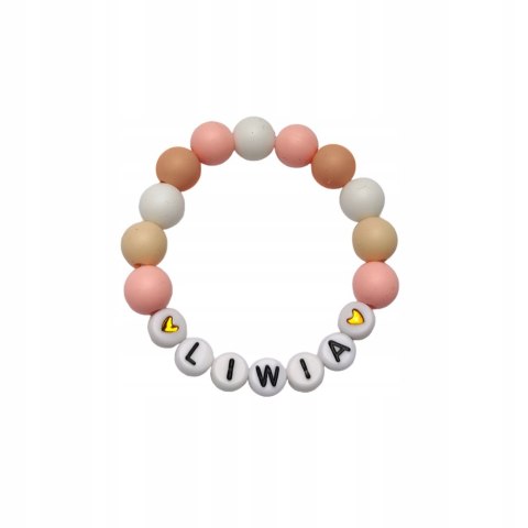 Bransoletka z imieniem NA PREZENT DO SZKOŁY PRZEDSZKOLA