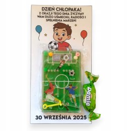 GRA PIŁKA NOŻNA UPOMINEK NA DZIEŃ CHŁOPAKA PRZEDSZKOLE SZKOŁA CUKIEREK