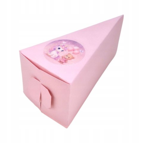 KAWAŁEK TORTA PAPIEROWEGO NA URODZINY DO PRZEDSZKOLA DO ZŁOŻENIA