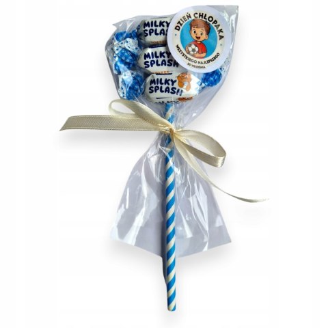 LIZAK upominek PREZENT dla dzieci DZIEŃ CHŁOPAKA przedszkola CUKIERKI