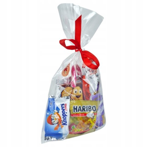 UPOMINEK ZESTAW Z MIKOŁAJEM NA ŚWIETA MIKOŁAJKI KINDER DLA DZIECI SŁODYCZE