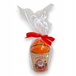 UPOMINKI NA MIKOŁAJKI PREZENT KUBECZKI Z PIŁKĄ ANTYSTRESOWĄ I 3 CUKIERKAMI