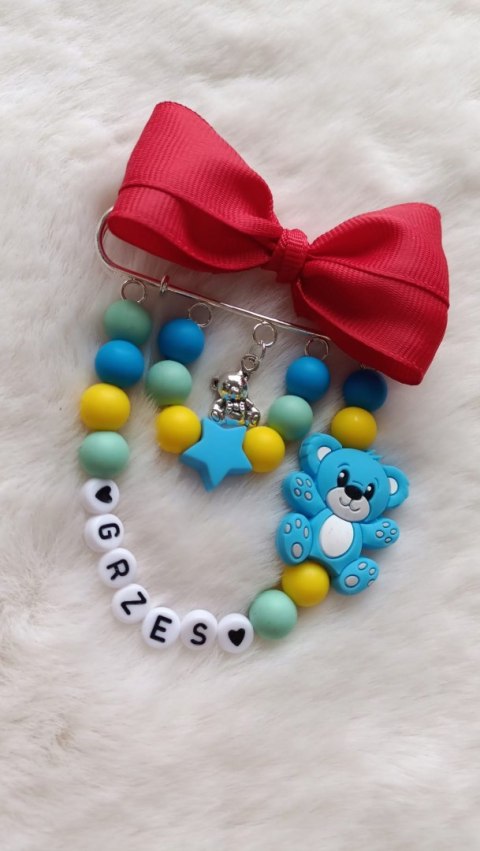 ZAWIESZKA DO WÓZKA Z IMIENIEM DLA CHŁOPCA MIŚ 1