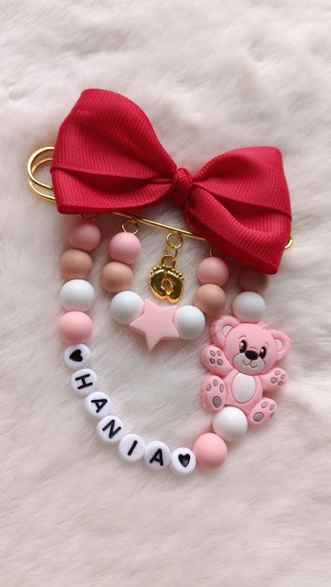 ZAWIESZKA DO WÓZKA Z IMIENIEM DLA DZIEWCZYNKI MIŚ 1