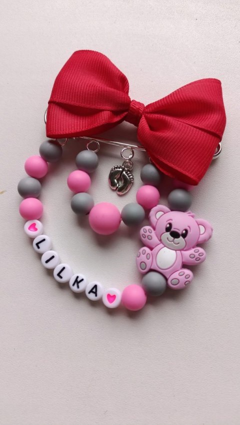 ZAWIESZKA DO WÓZKA Z IMIENIEM DLA DZIEWCZYNKI MIŚ 2