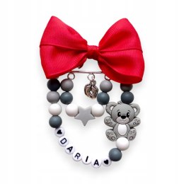 ZAWIESZKA DO WÓZKA Z IMIENIEM SZARA Z MISIEM