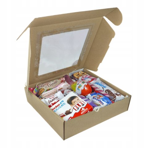 ZESTAW PACZKA SŁODYCZY NA ŚWIĘTA MIKOŁAJKI MIKOŁAJ KINDER DO SZKOŁY PREZENT