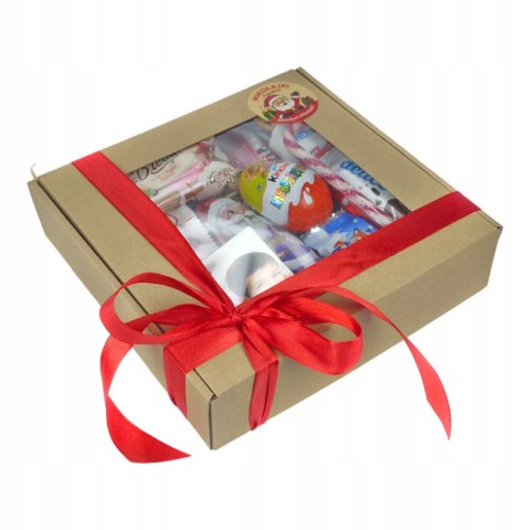 ZESTAW PACZKA SŁODYCZY NA ŚWIĘTA MIKOŁAJKI MIKOŁAJ KINDER DO SZKOŁY PREZENT