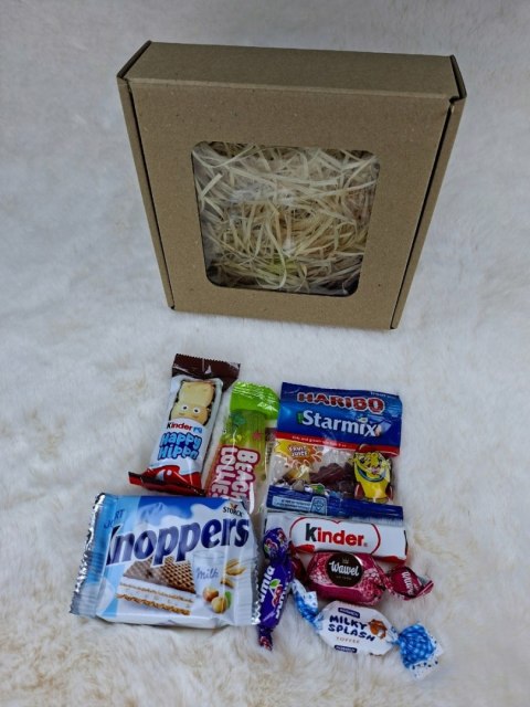 ZESTAW SŁODYCZY MIKOŁAJKI PREZENT PACZKA DLA DZIECI URODZINY UPOMINEK