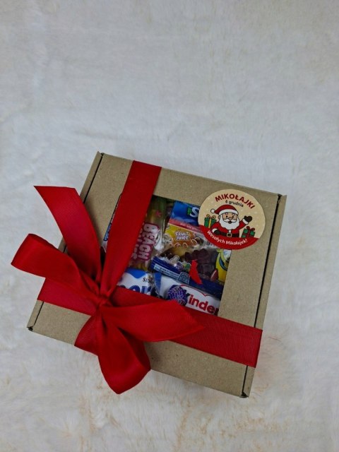 ZESTAW SŁODYCZY MIKOŁAJKI PREZENT PACZKA DLA DZIECI URODZINY UPOMINEK