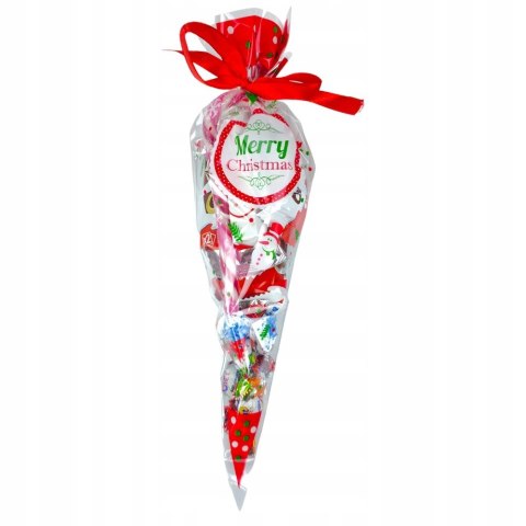 ZESTAW SŁODYCZY RÓG OBFITOŚCI KINDER NA MIKOŁAJKI ŚWIĘTA DO SZKOŁY