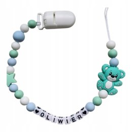 Zawieszka silikonowa do smoczka dla chłopca MIŚ 2