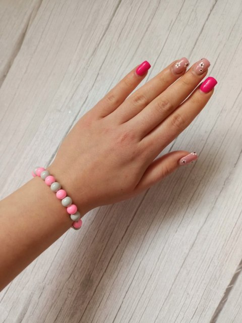 BRANSOLETKA DLA DZIEWCZYNKI IMIE KORALIKI