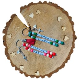 BRELOCZKI NA DZIEŃ BABCI I DZIADKA Z KORALIKÓW