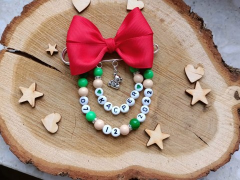 BROSZKA ZAWIESZKA DO WÓZKA Z IMIENIEM DUŻY WYBÓR