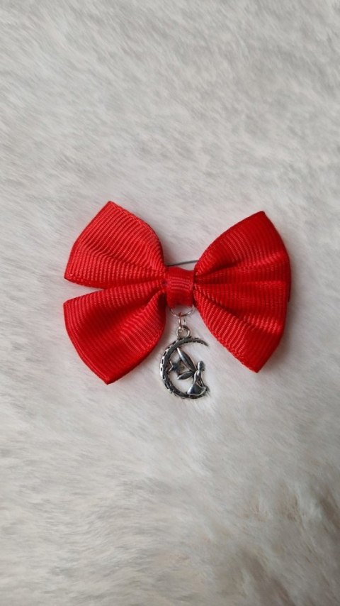 Broszka do wózka KOKARDKA Zawieszka WRÓŻKA ELF na szczęście