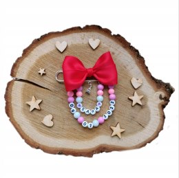 Broszka do wózka agrafka z imieniem datą urodzenia