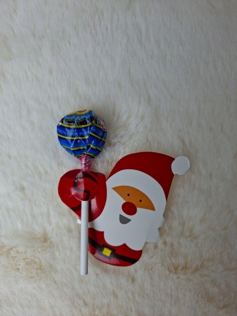 LIZAK CHUPA CHUPS Z OPAKOWANIEM MIKOŁAJA NA ŚWIĘTA MIKOŁAJKI PREZENT DZIECI