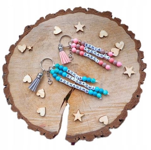 PIĘKNY BRELOCZEK DLA BABCI I DZIADKA NA DZIEŃ BABCI I DZIADKA