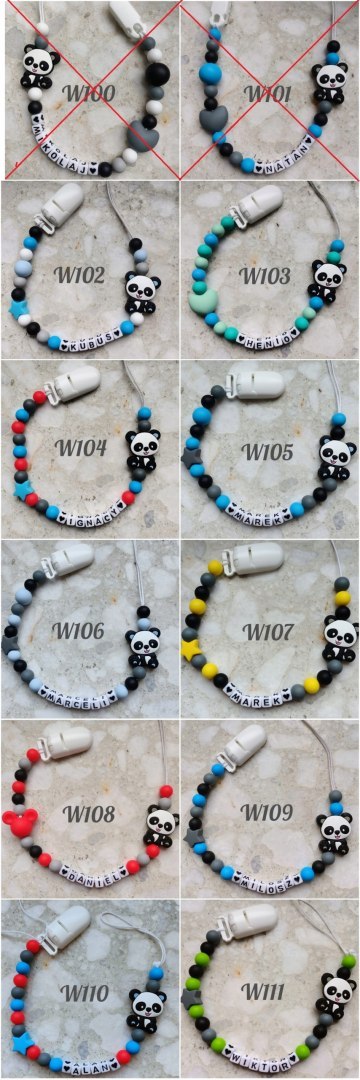 SILIKONOWA ZAWIESZKA DO SMOCZKA IMIE DUŻO KOLORÓW