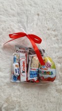 UPOMINEK PREZENT SŁODYCZE URODZINY DO SZKOŁY NA ŚWIĘTA KINDER JAJO