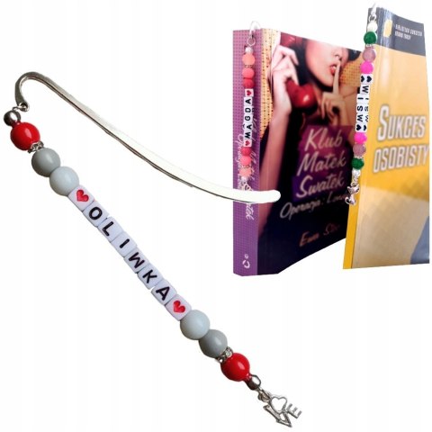 ZAKŁADKA IMIENNA DO KSIĄŻKI NA PREZENT MIKOŁAJKI