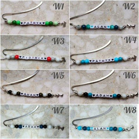 ZAKŁADKA IMIENNA DO KSIĄŻKI NA PREZENT MIKOŁAJKI