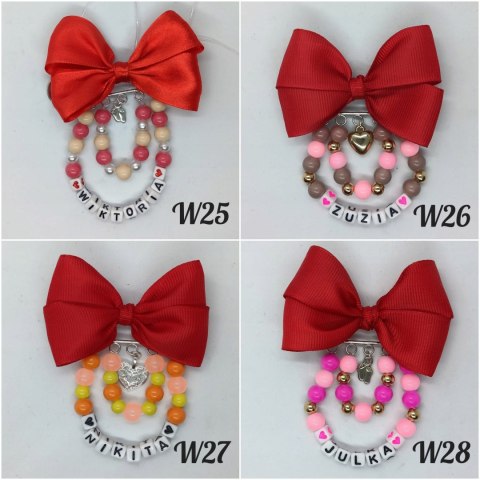 ZAWIESZKA DO WÓZKA NA PREZENT NARODZINY IMIE WZORY