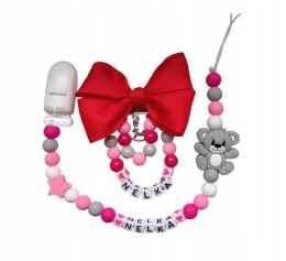 ZESTAW Zawieszka do smoczka + wózka PREZENT WZORY