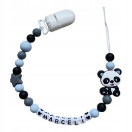Zawieszka silikonowa do smoczka dla chłopca PANDA 6