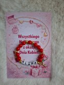 Bransoletka dla Dziewczynki IMIĘ Prezent DZIEN KOBIET urodziny PRZEDSZKOLE