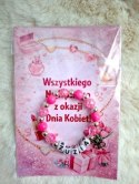 Bransoletka dla Dziewczynki z Imieniem + Kartka Prezentowa DZIEŃ KOBIET