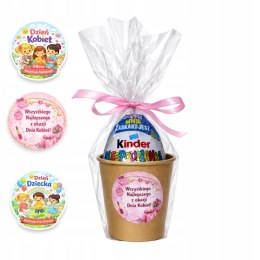KINDER JAJO UPOMINEK PREZENT NA DZIEŃ KOBIET DZIECKA DO SZKOŁY PRZEDSZKOLA
