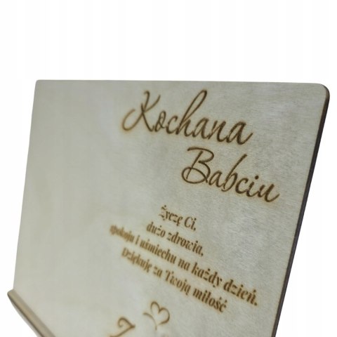 Personalizowana tabliczka ze zdjęciem wnuków dla Babci i Dziadka PREZENT