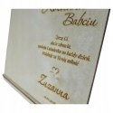 Personalizowana tabliczka ze zdjęciem wnuków dla Babci i Dziadka PREZENT