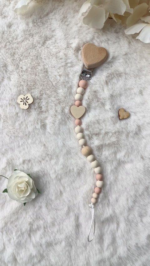 ZAWIESZKA DO SMOCZKA drewniana Z KLIPSEM Z IMIENIEM dziecka różne wzory